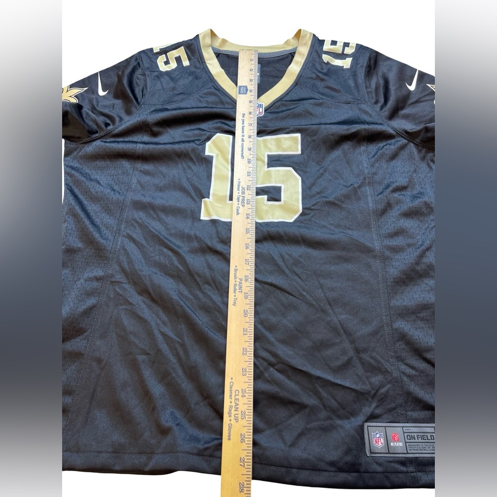 Nike On Field New Orleans‎ Saints #15 TASH fan Jersey Black Gold NFL Players XXL - Picture 5 of 13
